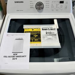 New Samsung Washer