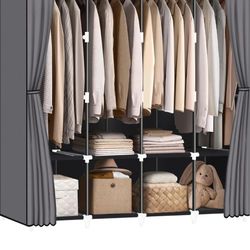Closet organizer/ portable wardrobe