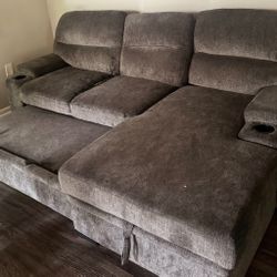 NEW Cyril Sectional Sleeper W/ Storage 