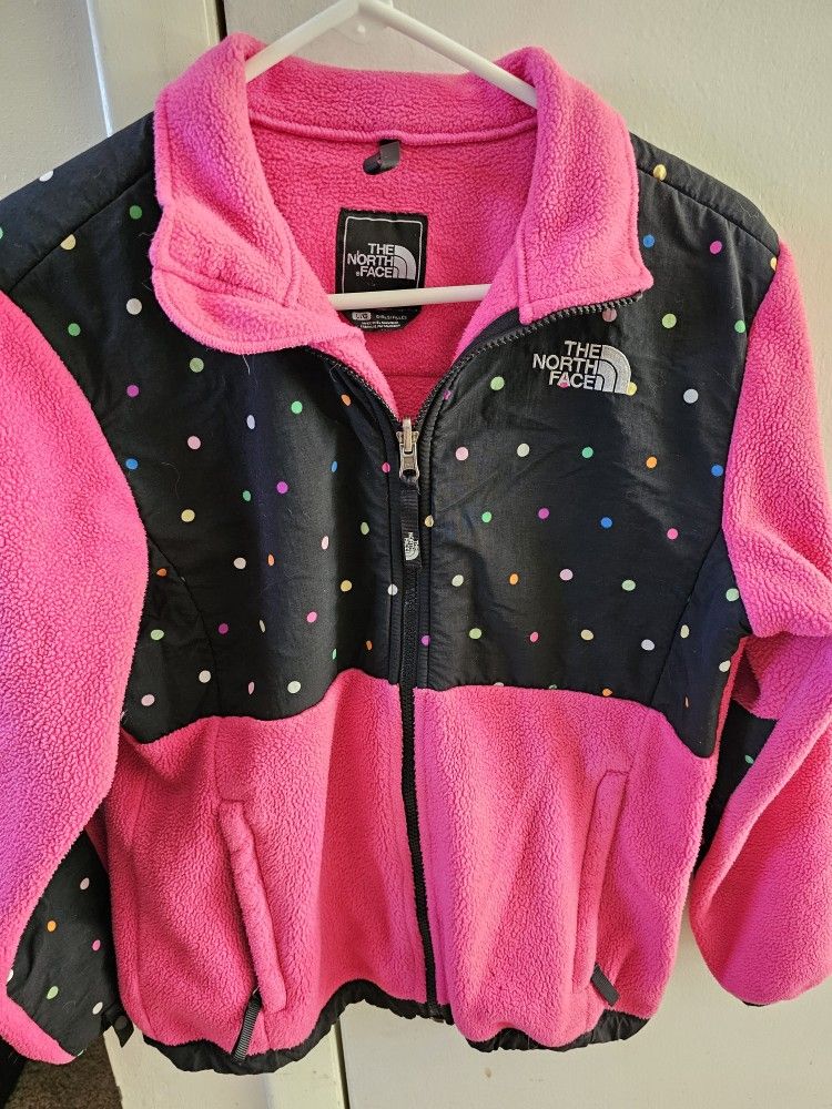 Girl's YOUTH Large North Face Fleece Jacket