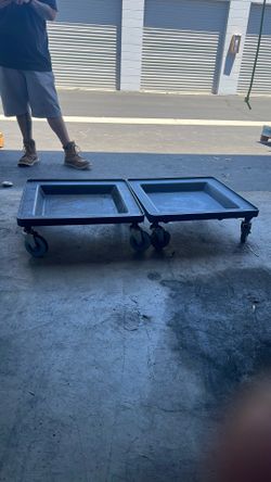 Glass Rack Dolly – Commercial Restaurant Dish/Glass Rack Dolly