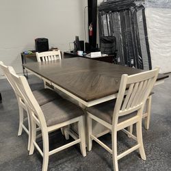 6-piece Counter Height Dining Set 