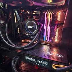Gaming PC Liquid Cooled