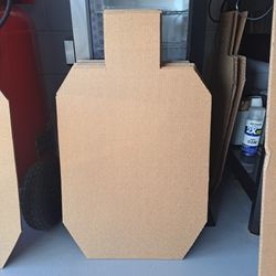 Cardboard Shooting Range Targets 