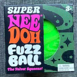 Super Nee Doh Fuzz Ball Stress Toy
