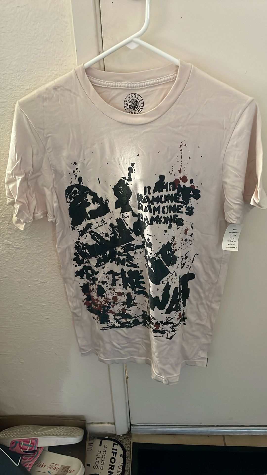 Ramones/X-Vans Super Rare Tshirt BRAND NEW!