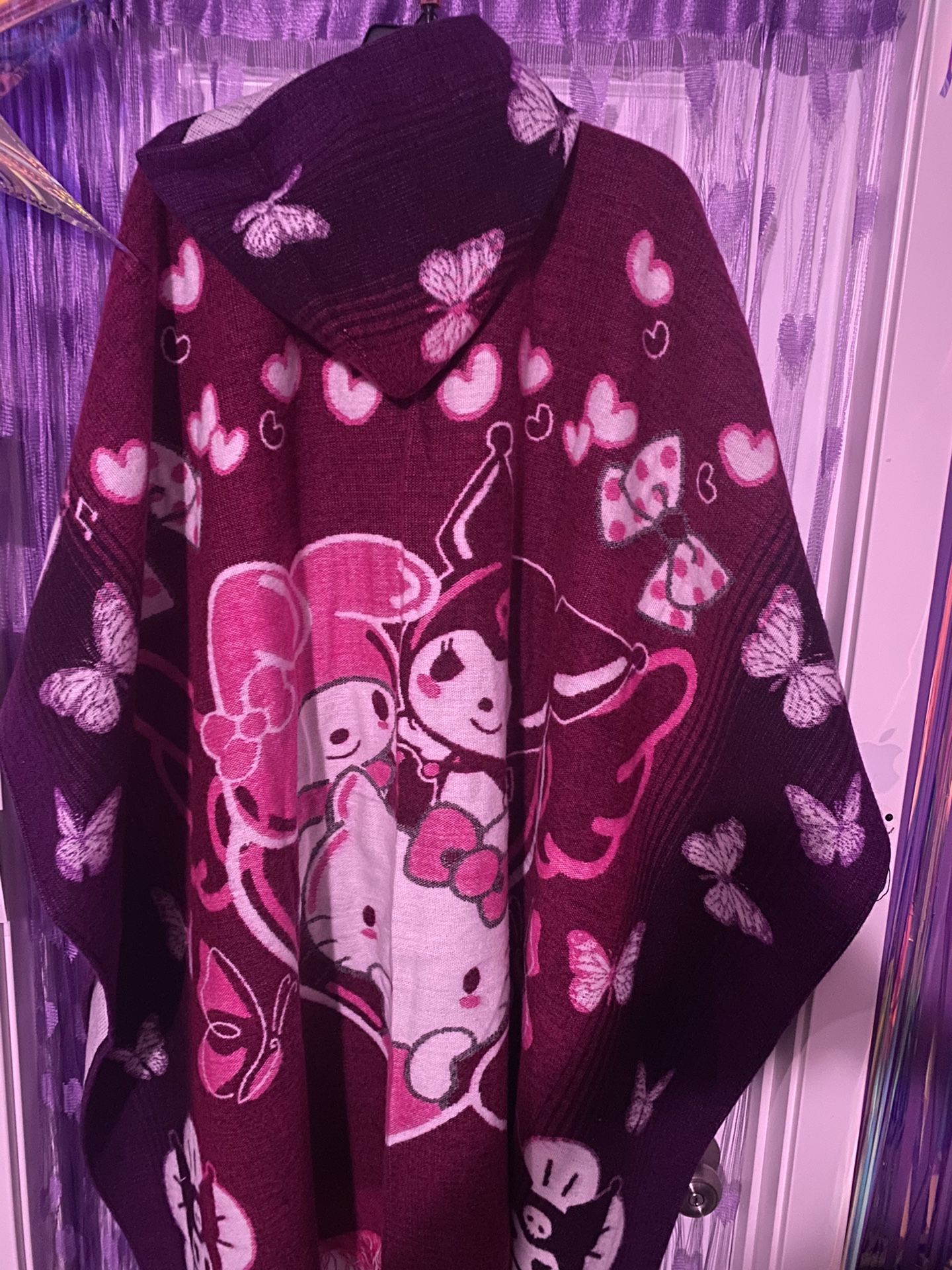 Hot Pink Hello Kitty Poncho