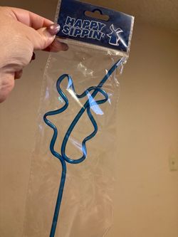 Happy Sippin' Novelty Crazy Straw