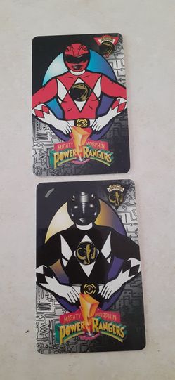 Mighty Morphin Power Rangers Trading Cards Lot of 2