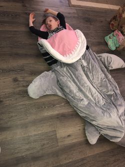 Shark sleeping bag