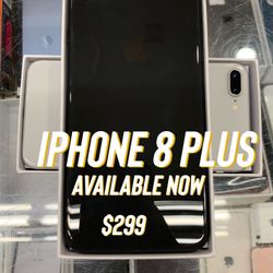 IPHONE 8 PLUS AVAILABLE NOW 