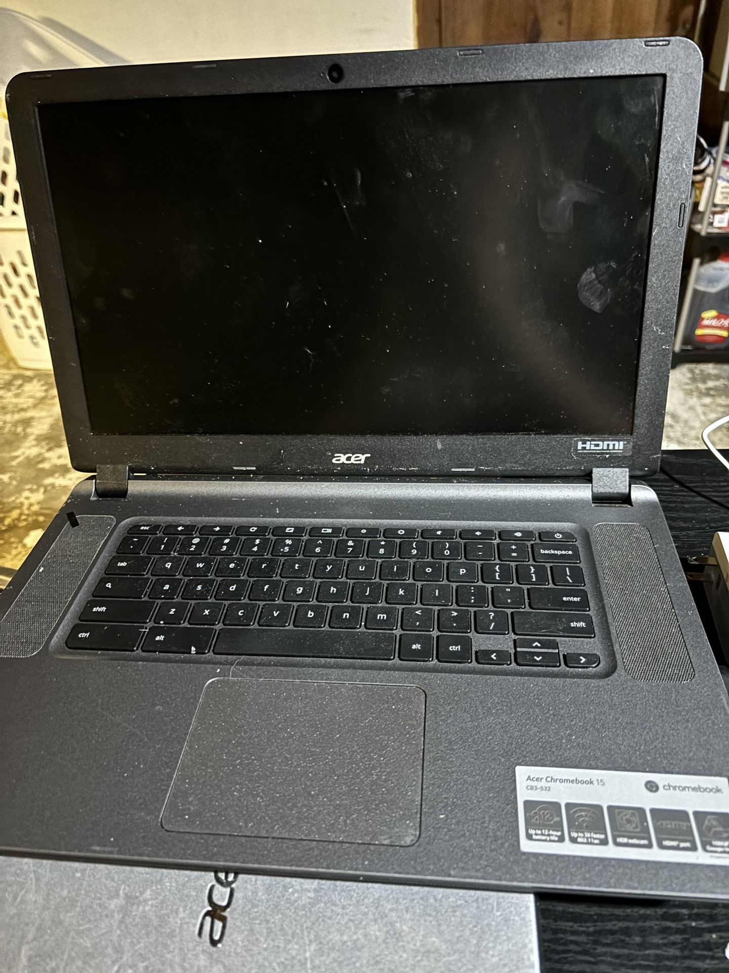 Acer Dark Grey Computer 