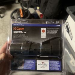 CURT 51180 Echo Mobile Electric Trailer Brake Controller with Bluetooth-Enabled