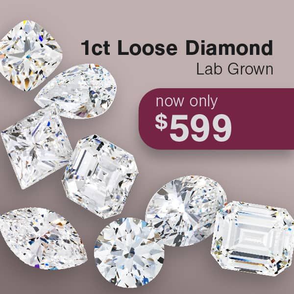 1ct Lab Loose Diamond