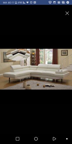 New White Sectional Sofa