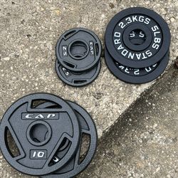 Olympic cast iron weights 