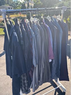 Men’s shirts XL Regular and slim  lot of 17