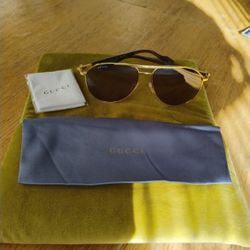 GUCCI 1220S 02 Aviator - Frame Metal Sunglasses