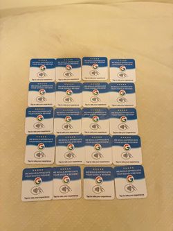 NFC Google Review Tap Cards (PRICES IN DESCRIPTION)