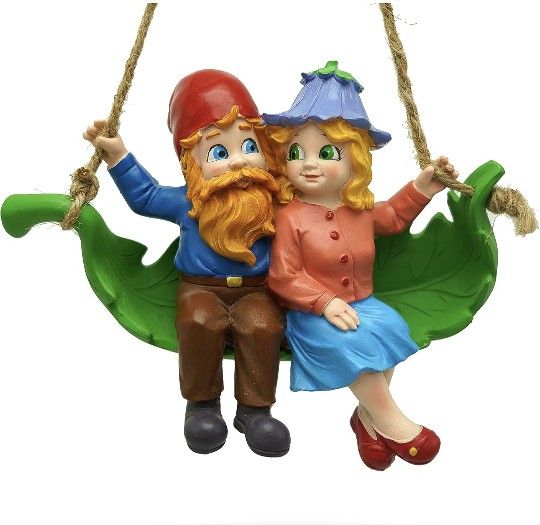 Brand New Garden Gnomes Outdoor Statues Lawn Gnome Decorationss - Beautiful Funny Handmade Gnome Garden Sculpture for Home or Yard Pefect Garden Decor
