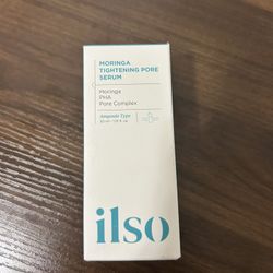 ILSO Moringa Tightening Pore Serum – New & Sealed