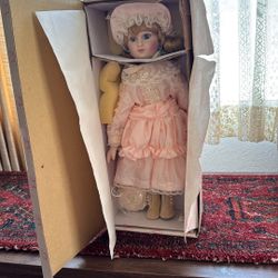 Antique Porcelain Doll 