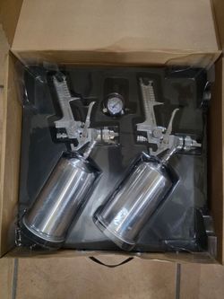 Spray paint guns