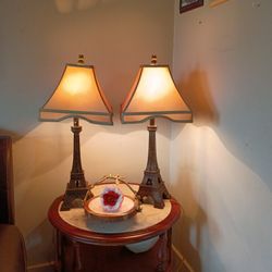 lámparas de la torre ifel 