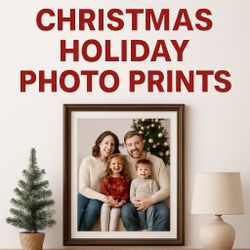 Print Your Family Photo for Christmas – 13” x 19” Premium Prints - CUSTOM PRINTS 