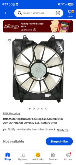 Honda Odyssey Radiator Fan