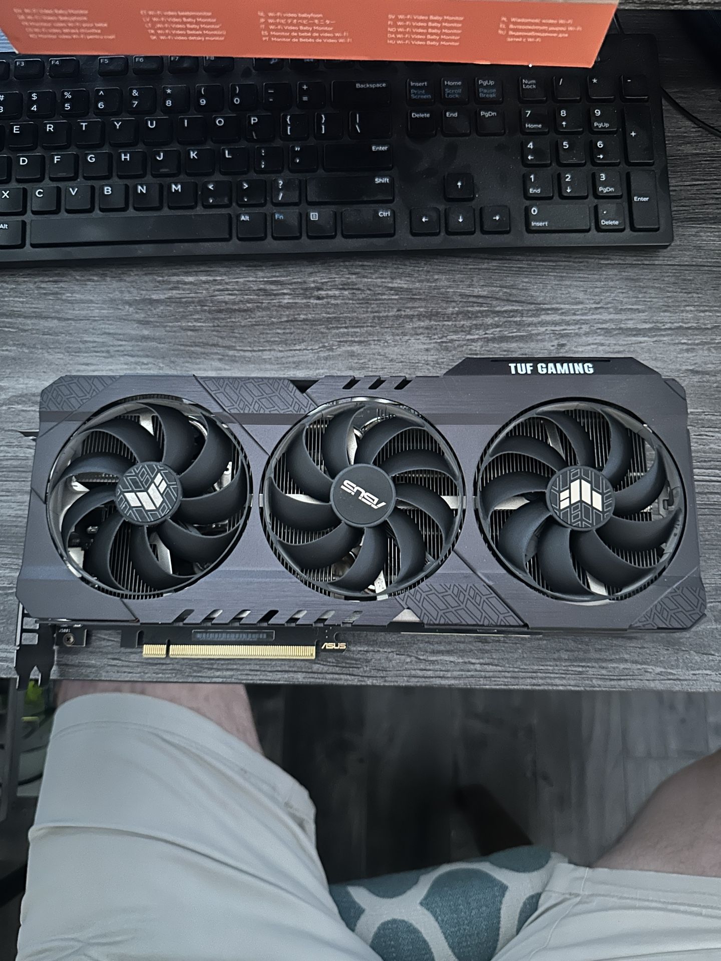 ASUS TUF RTX 3070 8GB GPU