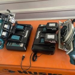 Caja De Herramienta Y Skill Saw