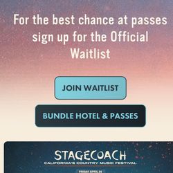 Stage Coach Tickets 