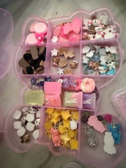 Charms & rhinestones for junk cases