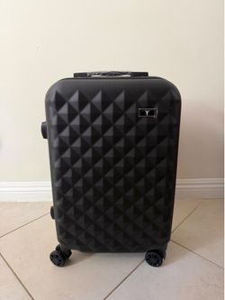 Carry on suitcase with cover