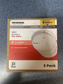2 In 1 Smoke And Fire Alarm