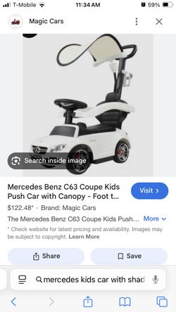 Kids Mercedes Push Car