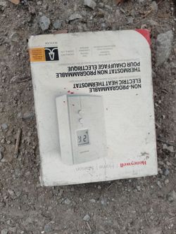 Honeywell electric heat thermostat non programmable