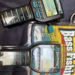 2  Vintage Hand Held Electronic Game