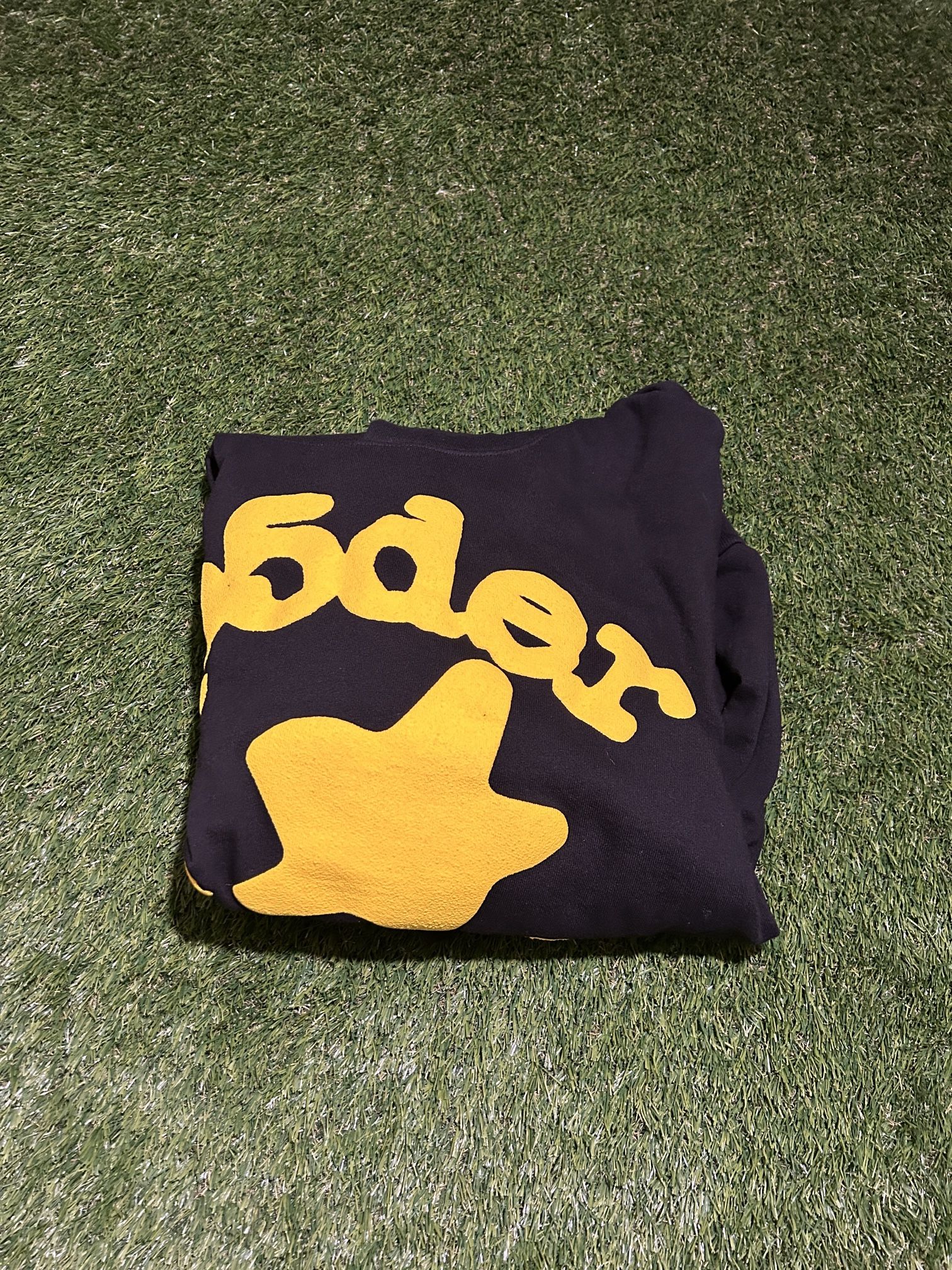 Black & Yellow Beluga Spider Hoodie