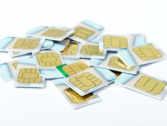 SIM card with 1 year unlimited talk & text 15gb data