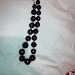 Vintage Necklace w / Clip Earrings