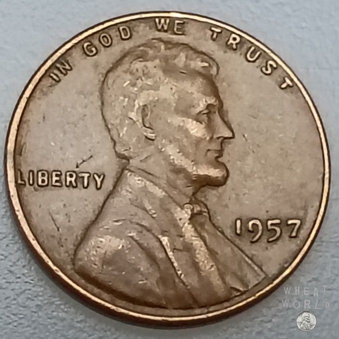 Wheat Penny 1957 Philadelphia