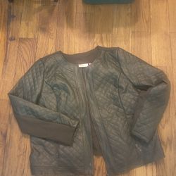 Kim Gravel Hunter Green Jacket 