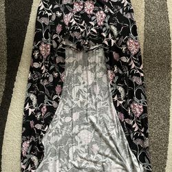 Womens High Low Skirt With Shorts Size Medium 