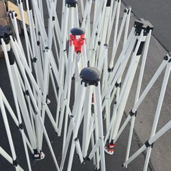 10x30 Comercial Grade HEAVY DUTY Navy Blue  4 Side Walls 