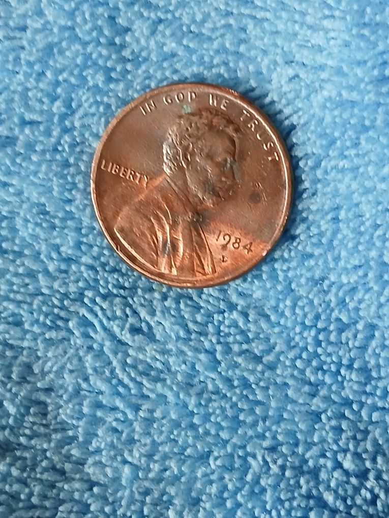 1984 D Multi Tone Penny