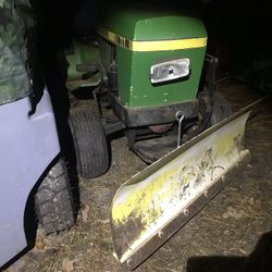 ❄️ Snow Plow From John Deere Tractor 