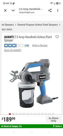 Extricate paint sprayer