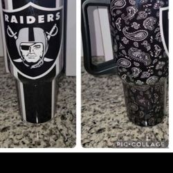 Las Vegas Raiders 40oz Cup Brand New 